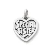 "Special Sister" Heart Charm