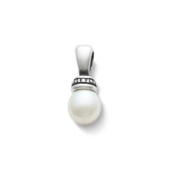 Beaded Pendant With 6mm Cultured Pearl
