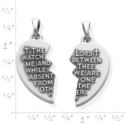 Watch Over Thee Prayer Pendant Set -Fashion Accessories CM 2072 420270 rul