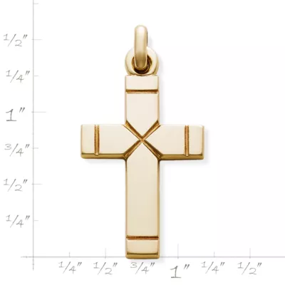 Plain Latin Cross Pendant 2 Plain Latin Cross Pendant - Image 2