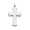 Beveled Clechee Cross Pendant