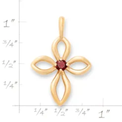 Avery Remembrance Birthstone Cross Pendant -Fashion Accessories CM 2370 562316 rul