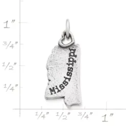 My "Mississippi" Charm -Fashion Accessories CM 3368 188899 rul