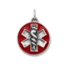 Enamel Medical Alert Charm