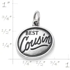 "Best Cousin" Charm -Fashion Accessories CM 5541 861954 rul