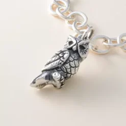 Sculpted Owl Charm 6 Sculpted Owl Charm -Fashion Accessories CM 5557 121978 altS