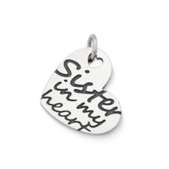"Sister In My Heart" Charm