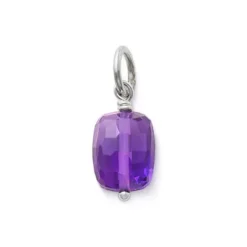 Faceted Gemstone Bead Pendant