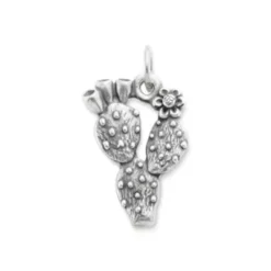 Prickly Pear Cactus Charm