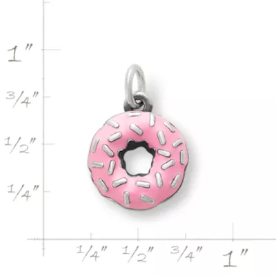 Enamel Frosted Donut Charm 4 Enamel Frosted Donut Charm - Image 4