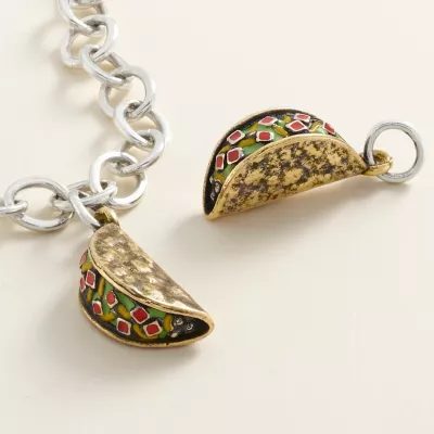 Enamel Taco Tuesday Charm 3 Enamel Taco Tuesday Charm - Image 3