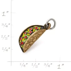 Enamel Taco Tuesday Charm 11 Enamel Taco Tuesday Charm -Fashion Accessories CM 5726 647957 rul