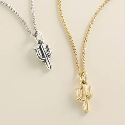 Saguaro Cactus With Bird Charm 3 Saguaro Cactus With Bird Charm - Image 3