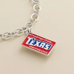 Enamel "Greetings From Texas" Charm -Fashion Accessories CM 5805 435696 altS