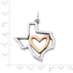 I Love Texas Pendant -Fashion Accessories CM 5858 846378 rul