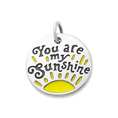 Enamel "You Are My Sunshine" Charm 1 Enamel "You Are My Sunshine" Charm