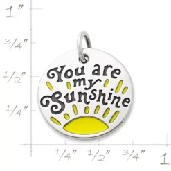 Enamel "You Are My Sunshine" Charm 7 Enamel "You Are My Sunshine" Charm -Fashion Accessories CM 5955 708235 rul