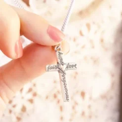 From The Heart Cross Pendant -Fashion Accessories CM 5972 215159 IGC