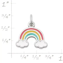 Enamel Rainbow Charm -Fashion Accessories CM 5999 209694 rul