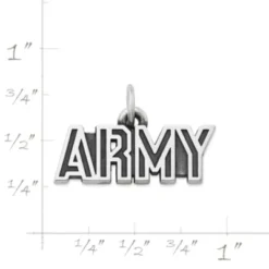 "Army" Charm -Fashion Accessories CM 6025 948088 rul