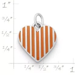 Enamel "Whataburger®" Heart Charm 9 Enamel "Whataburger®" Heart Charm -Fashion Accessories CM 6027 680885 rul
