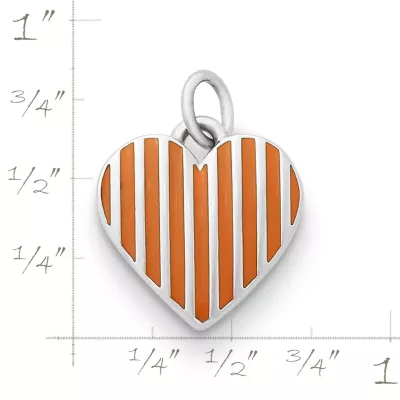 Enamel "Whataburger®" Heart Charm 5 Enamel "Whataburger®" Heart Charm - Image 5