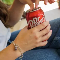 Enamel "Dr Pepper" Charm -Fashion Accessories CM 6064 122156 IGC