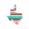 Enamel Texas Serape Charm