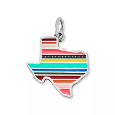 Enamel Texas Serape Charm 1 Enamel Texas Serape Charm