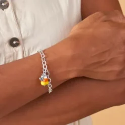 Sweet And Spooky Halloween Art Glass Charm -Fashion Accessories CM 6082 747747 ONF