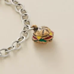 Enamel Cheeseburger Charm -Fashion Accessories CM 6112 398462 altS