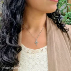 Growing In Faith Cross Charm -Fashion Accessories CM 6132 446699 IGC