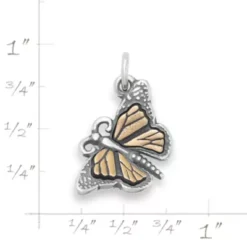 Monarch Butterfly Charm -Fashion Accessories CM 6133 743684 rul