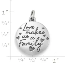 Love Makes Us A Family Charm -Fashion Accessories CM 6137 473536 rul