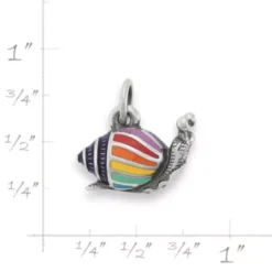 Enamel Colorful Snail Charm -Fashion Accessories CM 6150 177939 rul
