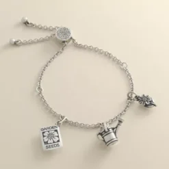 Mini Daisy Charm -Fashion Accessories GardenBracelet col 1