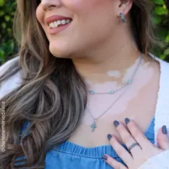 Margarita Cross Charm -Fashion Accessories MargaritaDaisy SS col IGC